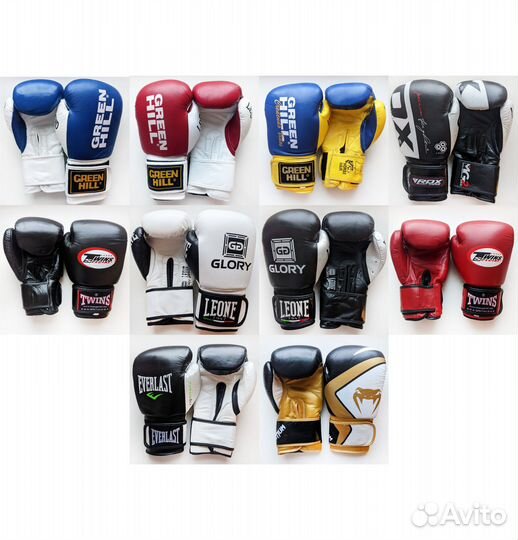 Боксерские перчатки twins,everlast,leone,RDX,venum