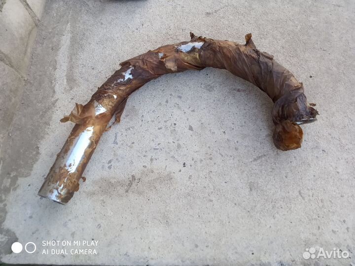 Колено глушителя урал