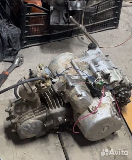 Мотор 125 кубов альфа,пит байк,дельта на ходу
