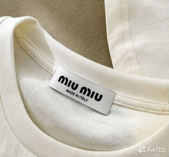 Футболка женская miu miu