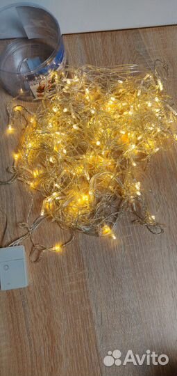 Гирлянда штора 3х2м