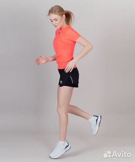 Шорты nordski Pro 2IN1 Black ж