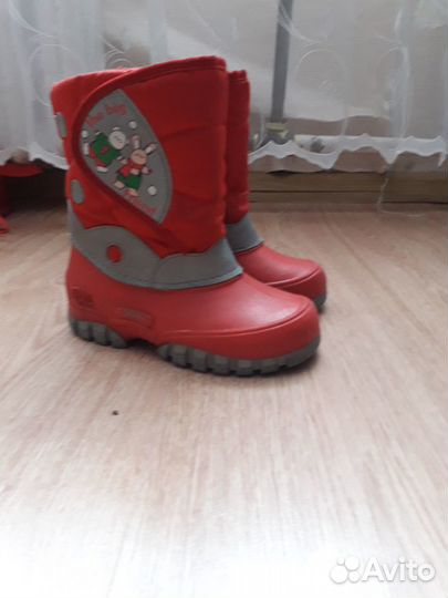 Сапоги резиновые-скиды