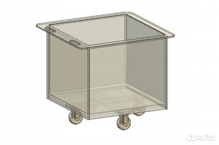 Тележки из полипропилена от производителя