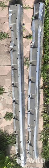 Обвесы бамперов и порогов matrix 2003