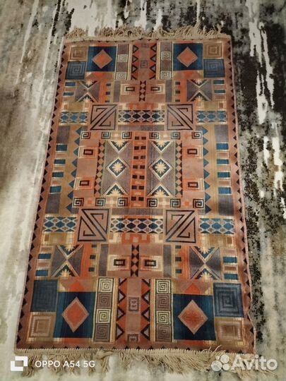 Бельгийский ковёр, дорожка с бахромой, вискоза