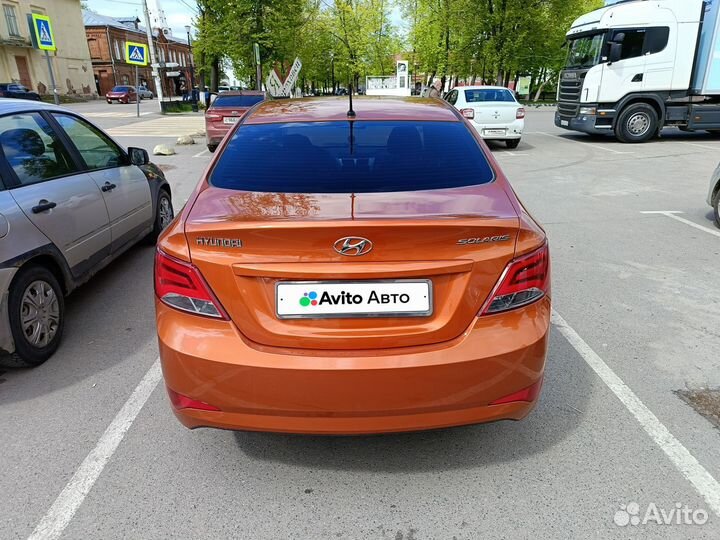 Hyundai Solaris 1.6 AT, 2015, 95 000 км