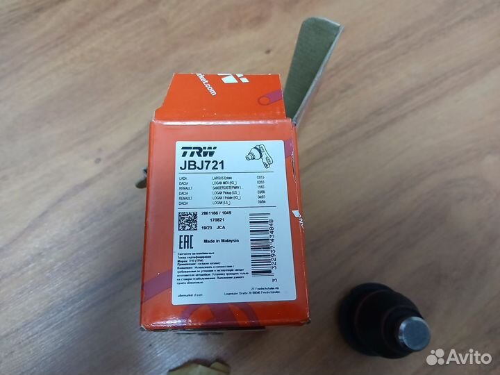 Шаровая опора TRW, Renault Logan