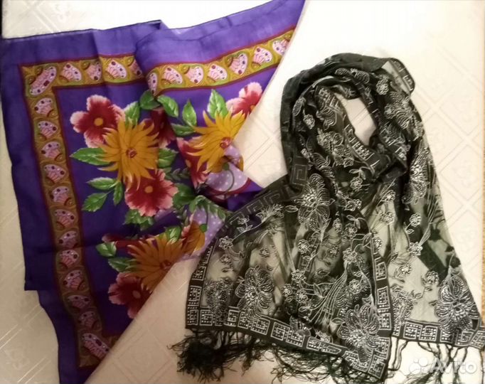 Шарфы, платки, палантины женские