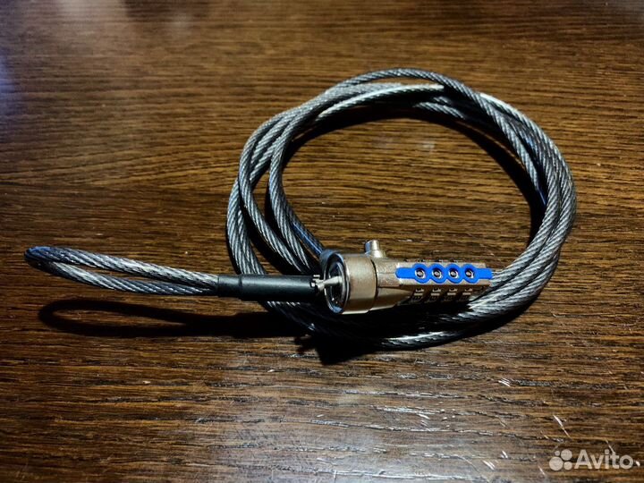 Kensington тросик с кодовым замком для ноутбука