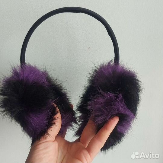 Наушники натуральный мех