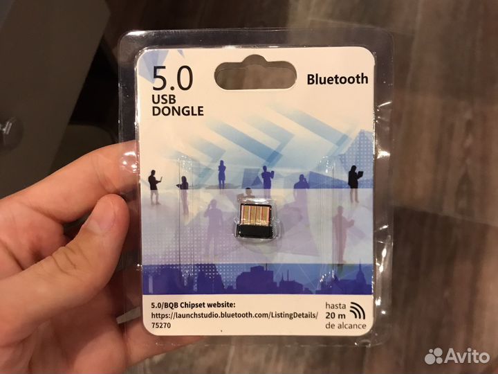 Bluetooth USB адаптер 5.0 для компьютера