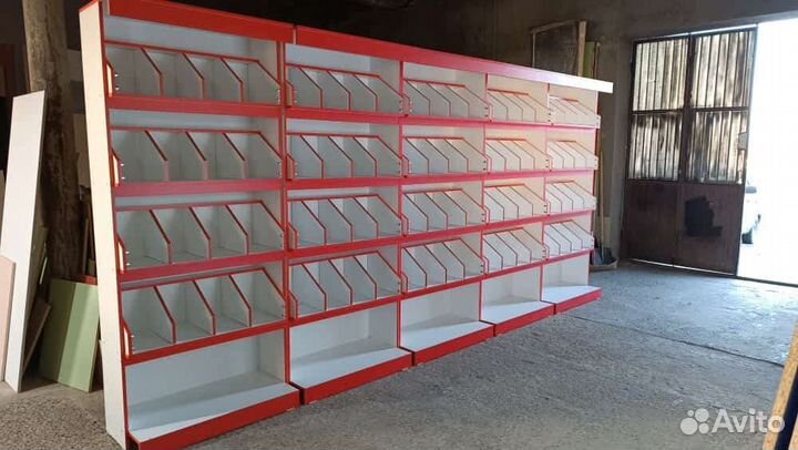 Полки стеллажи для магазина