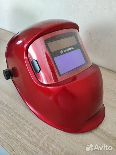 Маска для сварки foxweld корунд-5 красная 2100V