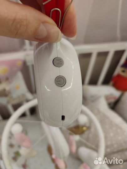 Мобиль на кроватку из фетра с блоком