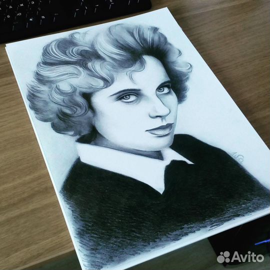 Портрет по фото, художник