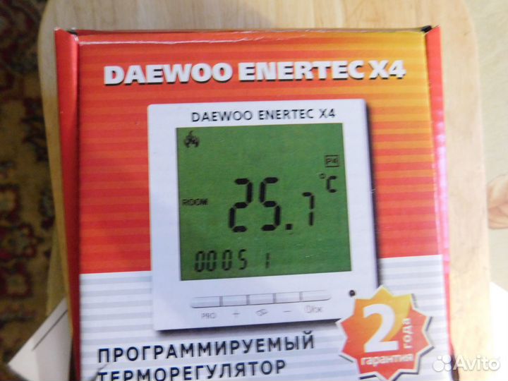 Терморегулятор для теплого пола daewoo x4