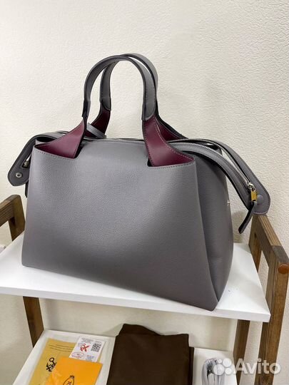 Сумка женская Tods 27см натуральная кожа