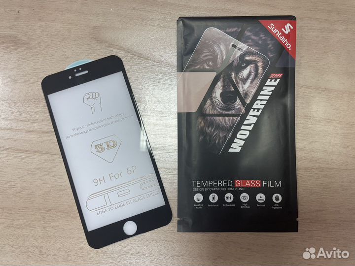 Защитное стекло для iPhone 6 Plus