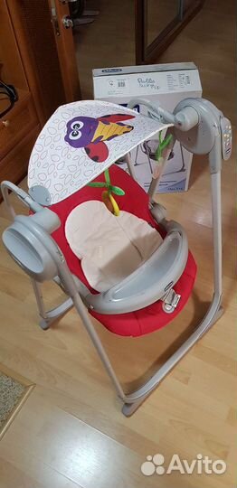 Детские качели Chicco для новорожденных