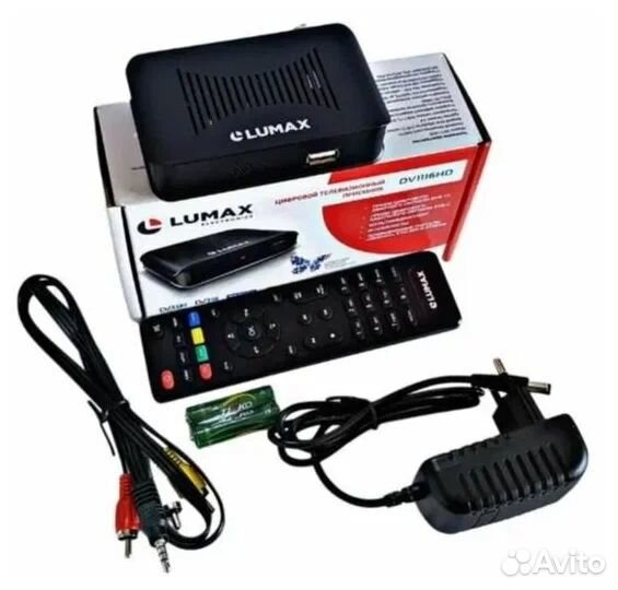 Ресивер цифровой lumax DV1116HD эфирный DVB-T2/C