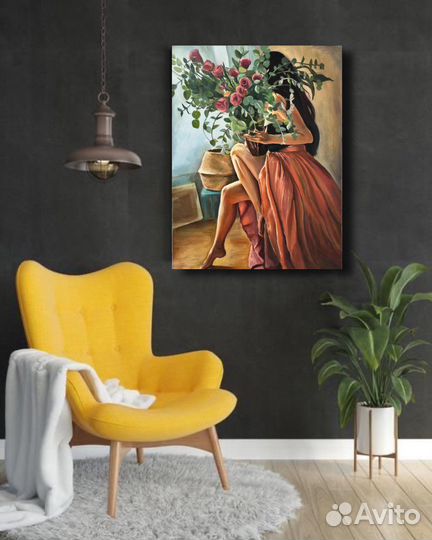 Картины ручная работа на холсте