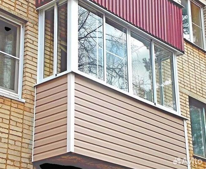 Остекление, утепление балконов