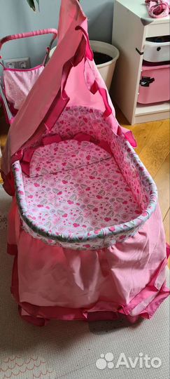 Кроватка люлька для кукол demi star