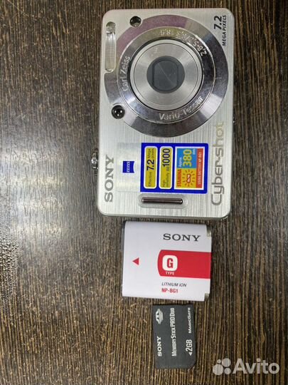 Компактный фотоаппарат sony