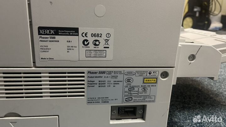 Принтер xerox phaser 5500