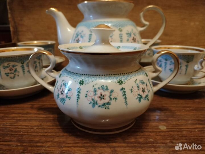 Чайный сервиз (Тернопольской фарфоровый завод)