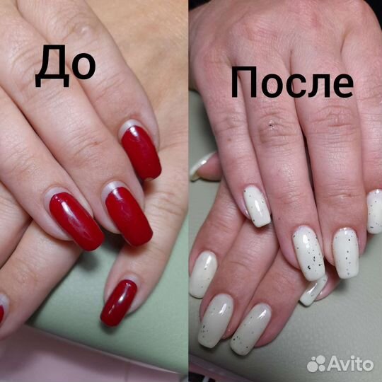 Наращивание ногтей на дому