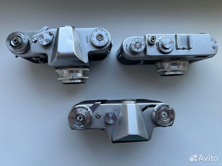 Фотоаппарат зенит 3м, зоркий 4, зенит Е