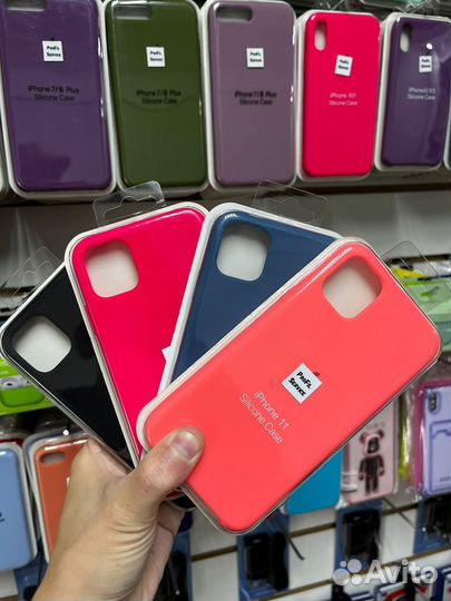 Чехол Silicone case на Apple iPhone