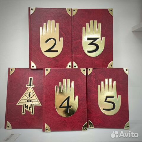 Набор книга Графити фолз. 5 книг