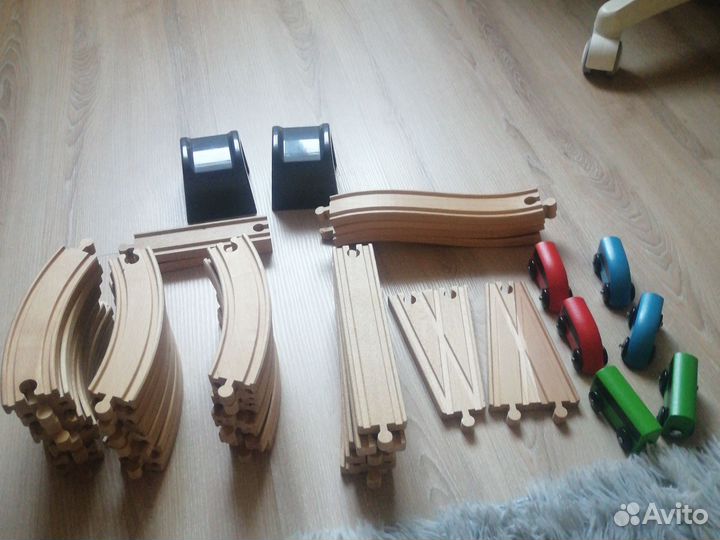 Деревянная железная дорога IKEA