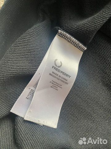 Свитшот fred perry оригинал