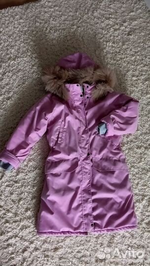 Пуховик парка для девочки