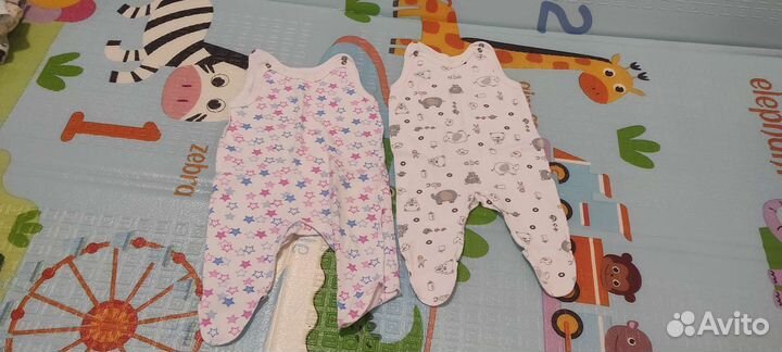 Детские вещи на мальчика 0-3 месяца