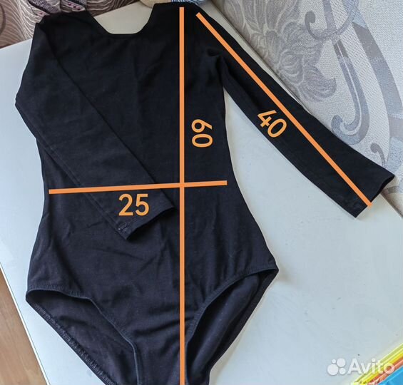Купальник для гимнастики, размер 38 (140-146)