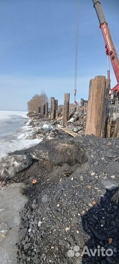 Забивка свай