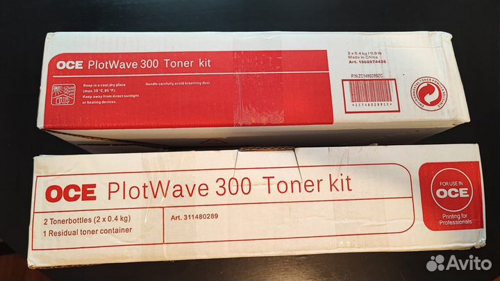 Тонер для OCE Plotwave 300, 340, 350
