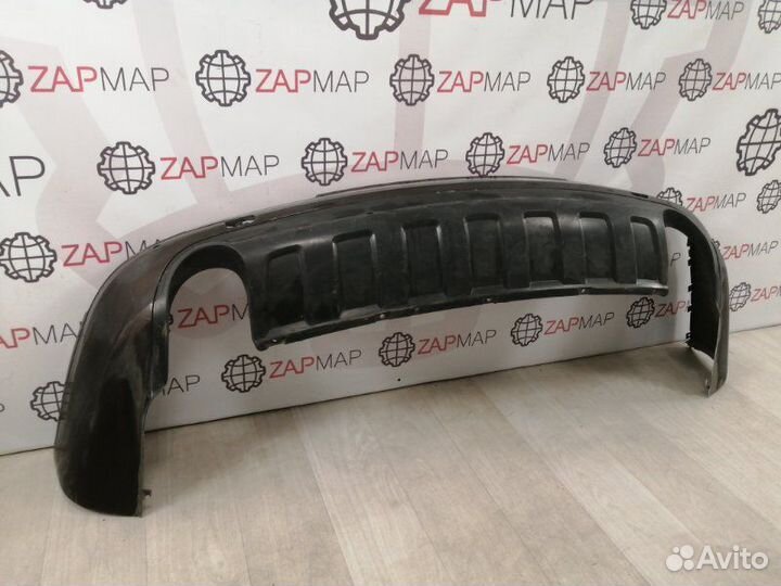 Юбка бампера задняя Audi Q7 4L 2005-2015