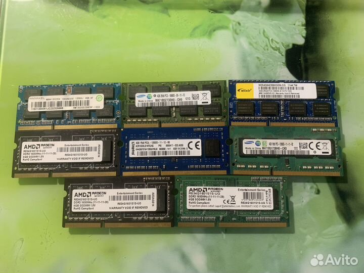 Оперативная память ddr3 для ноутбука 8Gb Новая