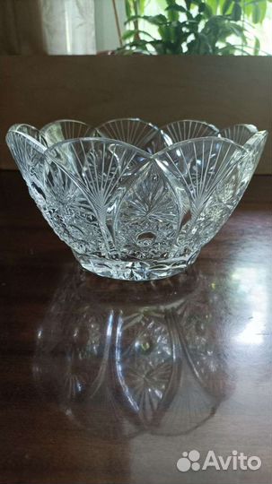Ваза хрустальная СССР