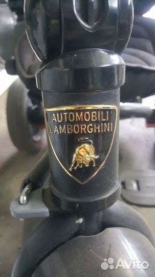Детский трехколесный велосипед lamborghini