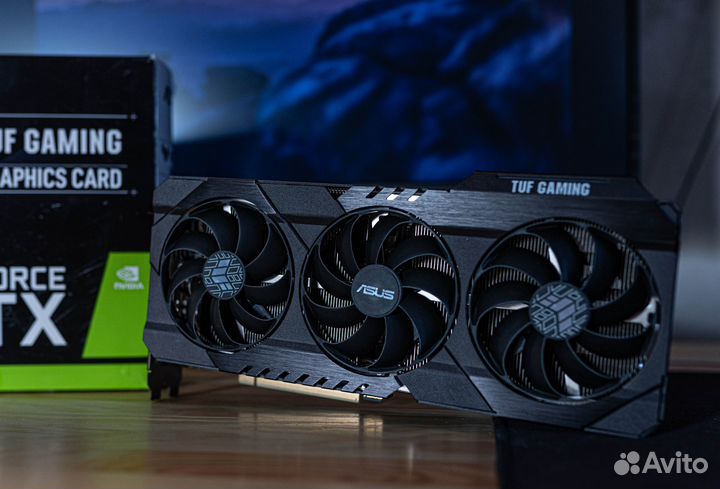 Почти не пользованная RTX 3080 Asus TUF Gaming