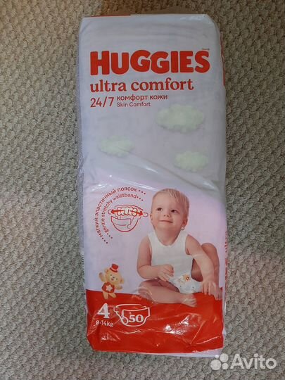 Подгузники Huggies 4 размер