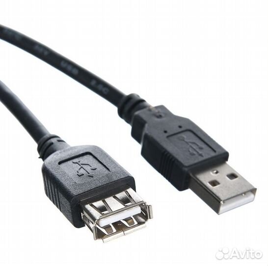 Кабель Telecom USB2.0A/M-USB2.0A/F (1.5М) TUS6990