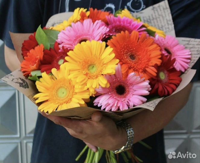 Цветы букеты герберы с доставкой